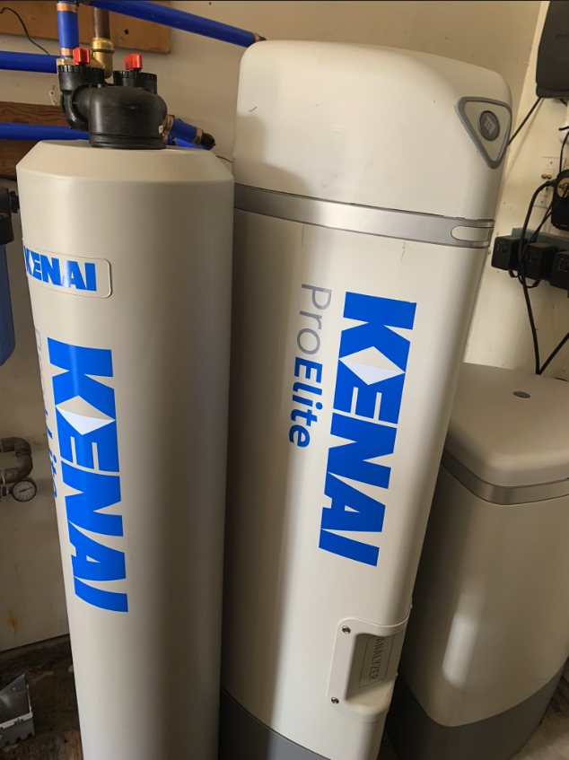 AquaCheck water treatment system installation